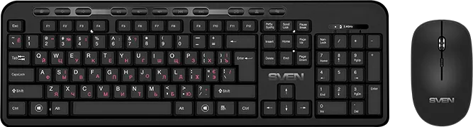 Комплект (клавиатура + мышь) беспроводной SVEN KB-C3200W (SV-019044)