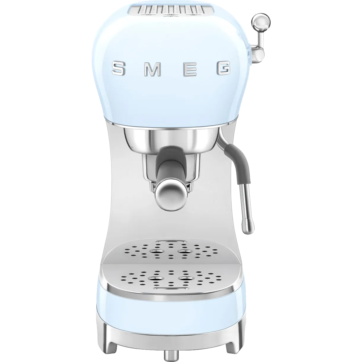 Кофеварка рожковая SMEG ECF02PBEU, пастельный голубой