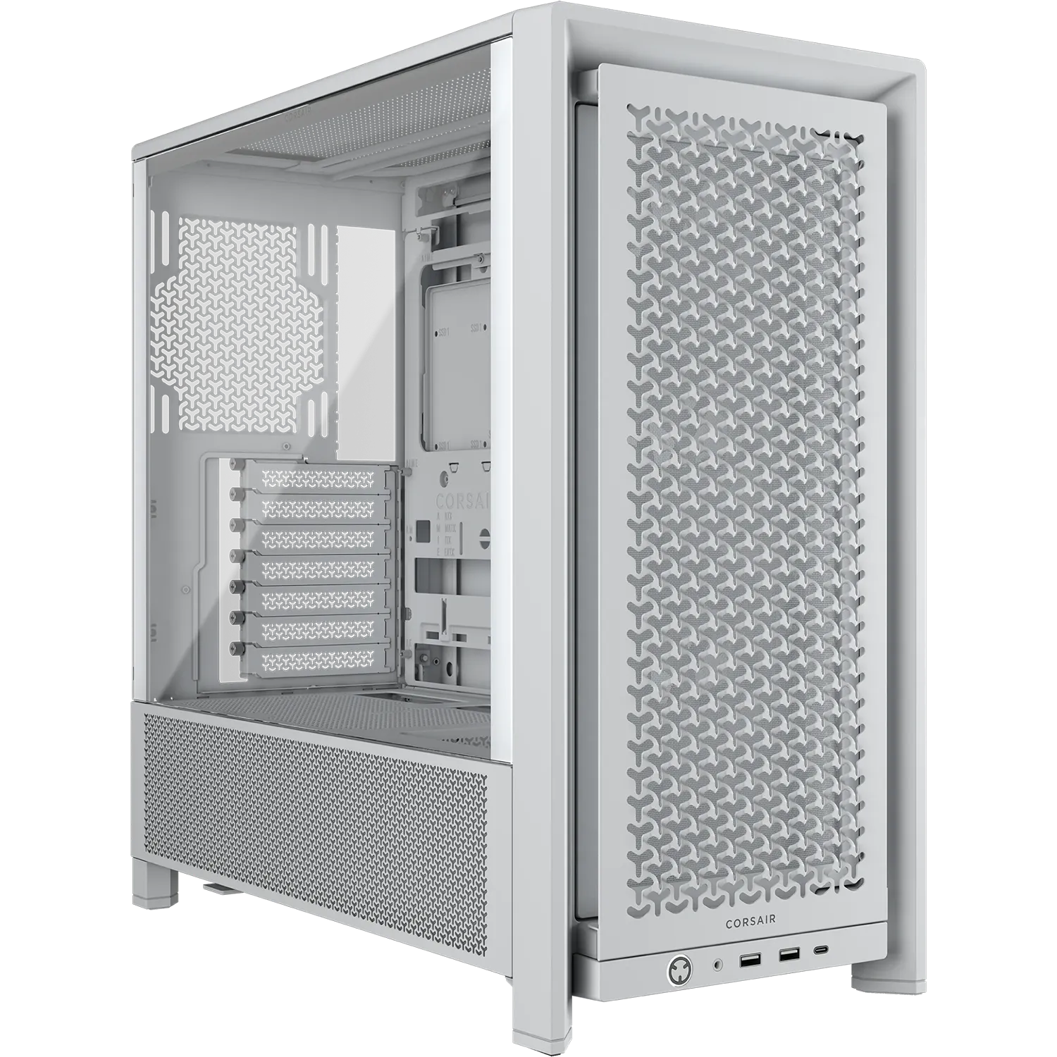 Корпус для ПК без БП CORSAIR Frame 4000D RS White (CC-9011313-WW)